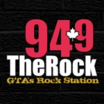 94.9 the rock android application logo